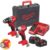 Milwaukee M18 BLCPP2A-402C –  Kit con Trapano avvitatore a percussione M18 BLPDRC + Avvitatore a impulsi M18 BLIDRC Milwaukee