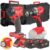 Milwaukee M18 Kit utensili – Trapano avvitatore a batteria BLPDRC + Avvitatore a impulsi FID3 Milwaukee