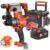 Milwaukee M18 FPP2P2-501PK – Kit utensili a batteria 18V Fuel Tassellatore + Trapano, 1 batteria 5Ah in trolley Packout Milwaukee