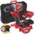 Milwaukee M18 CBLPD-202C – Trapano avvitatore 18V compatto con percussione e motore brushless Milwaukee