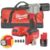 Milwaukee M12 BPRT-201B – Rivettatrice compatta a batteria 12V – 1 x 2Ah in borsa Milwaukee