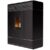 Stufa A Pellet Idro Slim Mcz Aki Hydromatic 24 M1 Maestro 24 Kw Con Fianchi In Ceramica Colore Dark Metal MCZ