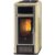 Klover Termostufa A Legna Idro Kw.25,7 Riscaldamento Acqua Sanitaria Belvedere 30 A+ Matt Black Klover