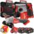 Milwaukee Kit  M18FPP2E-953X 18V Tassellatore BLHX + Smerigliatrice FSAG125X – 2 Batterie da 5Ah + 1 da 8Ah Milwaukee