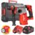 Milwaukee M18BLHX-551X – Tassellatore SDS a batteria 18V in valigetta – 1 x 5,5Ah alta potenza Milwaukee