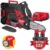 Milwaukee M12 FHS-602X – Sega seghetto per potatura a batteria Fuel, 2 batterie da 6Ah in valigetta Milwaukee