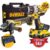 DeWalt Kit  DCD996 – DCG405 Trapano avvitatore con percussione + Smerigliatrice a batteria 18V DEWALT