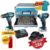 Makita CLX228SAX2 – Kit utensili a batteria 12V, Trapano e Avvitatore a impulsi con 23 accessori Makita