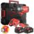 Milwaukee M18 FPD3-502X – Trapano avvitatore con percussione a batteria 18V FUEL – 2 batteria 5Ah Milwaukee