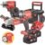 Milwaukee M18 Kit utensili Fuel – Trapano, Smerigliatrice, Avvitatore a impulsi in trolley Packout Milwaukee