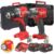 Milwaukee Kit elettroutensili M18 – Trapano con percussione M18 BLPDRC + Avvitatore ad impulsi Fuel FMTIW2F12 Milwaukee