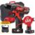 Milwaukee M12 BPD-402C – Trapano avvitatore a batteria 12V con percussione – 2 Batterie 4Ah Milwaukee