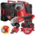 Milwaukee M18 FPP2OA-503X – Kit utensili a batteria 18V Fuel Tassellatore + Smerigliatrice, cod. 4933479433 Milwaukee