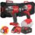 Milwaukee kit utensili a batteria M18 – Avvitatore ad impulsi FMTIW2F – Trapano a percussione BLPDRC – 1 x 4Ah Milwaukee