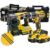 DeWalt Kit  Tassellatore SDS Plus 18V brushless DCH273 + Trapano DCD796 + 2 Batterie 5Ah DEWALT